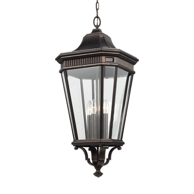 Grand luminaire suspendu Cotswold Lane de Génération Lighting , Bronze grec
