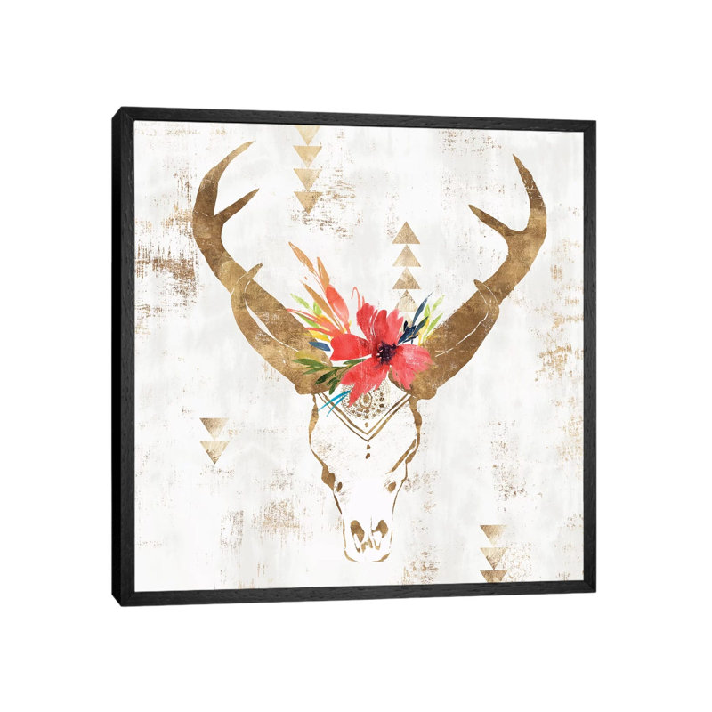 Oddity II by Isabelle Z - Print on Canvas, 66.04 cm H x 66.04 cm W, Black Framed