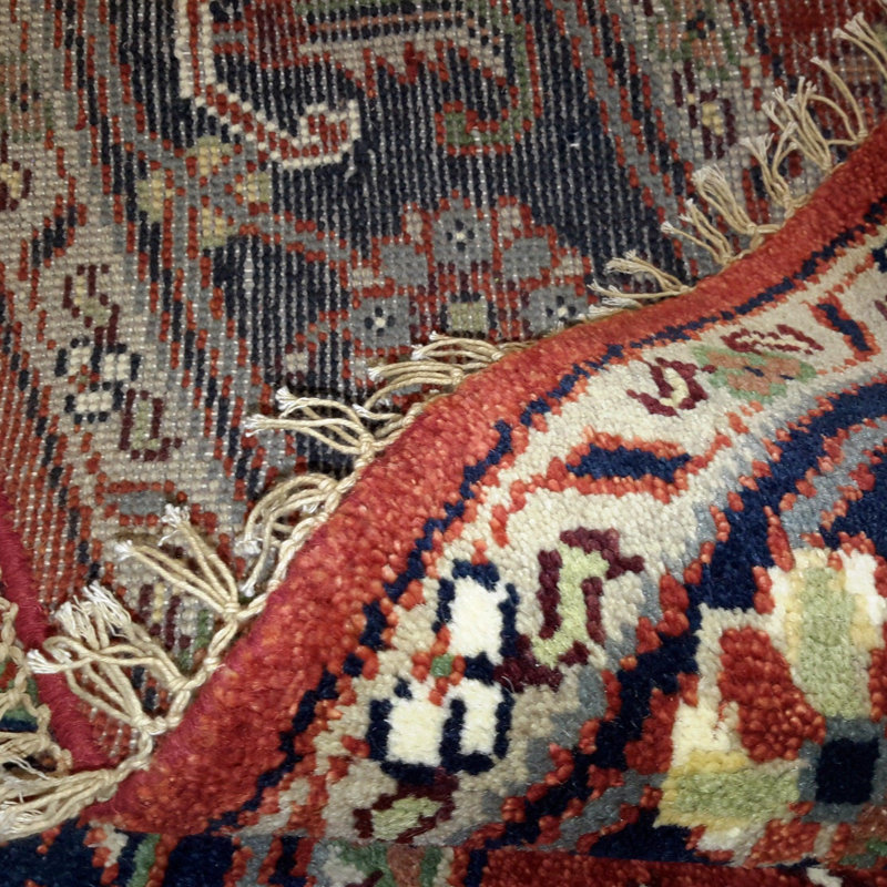 Kellow Oriental Area Rug in Red