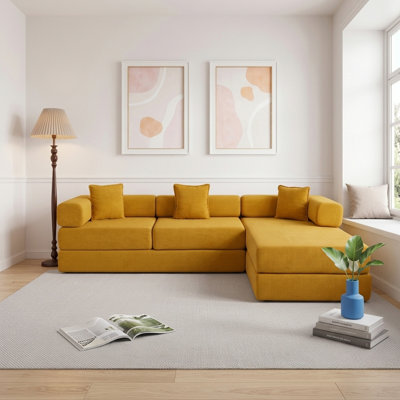 Canapé modulaire 108 po Mid-Century