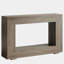 Console Farmhouse avec rangement - Table d'entrée étroite et rustique avec tablette ouverte, canapé d'appoint industriel pour le couloir, le salon ou le vestibule