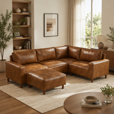 Canapé modulaire avec repose-pieds Upholstery