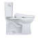 Drake® 1.28 GPF Auto Flush Elongated Floor Mounted 89 lbs Weight Two-Piece Toilet (Seat Included)