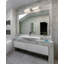 Meuble-lavabo chromé 1 lumière Cochran-303015727