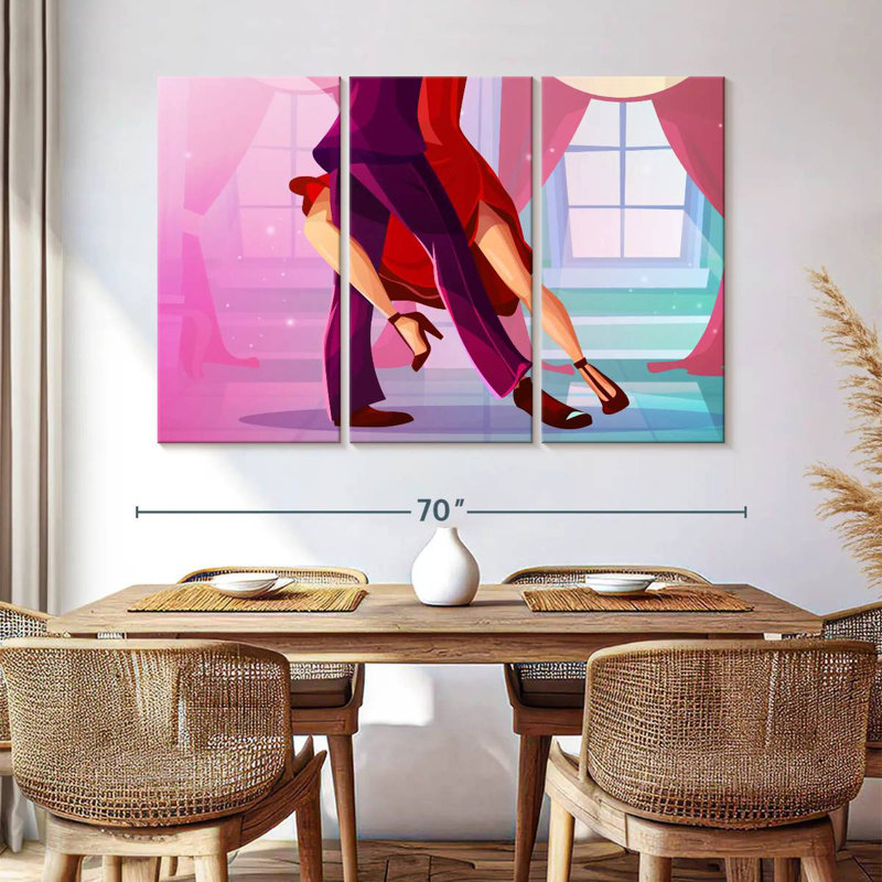 Enn Ballroom Tango, 42" H x 65" W