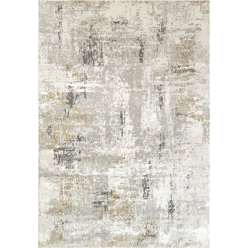 Shaniya Abstract Indoor Rug, Rectangle 6'7" x 9'6"