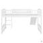 Lit mezzanine simple avec glissoire et échelle