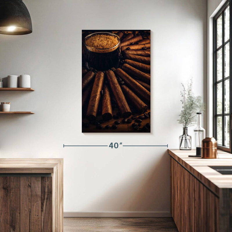 Senne Coffee And Cigars, 39" H x 26" W