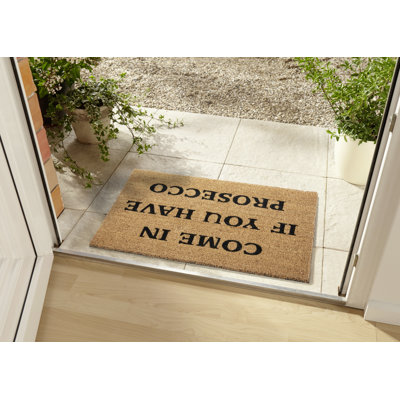 Mix Mats Prosecco Doormat