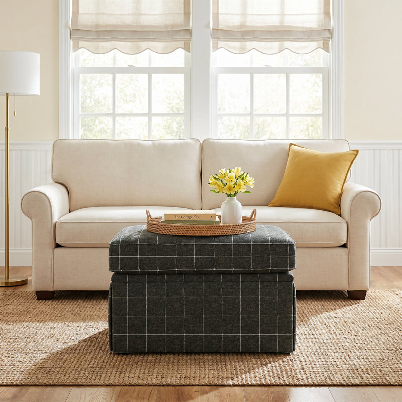 Repose-pieds Masset, Beige performance Macarena