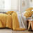 Bedsure Boho Comforter Set - Pinch Pleat Design for All Seasons, Soft Bedding Kit-100517522-100517514