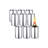 Wine Chiller Bucket Stainless Steel Wine Chiller Bottles For 750 Ml Insulated Double Layer Bucket Cooler For Parties Bar(9 Pcs)