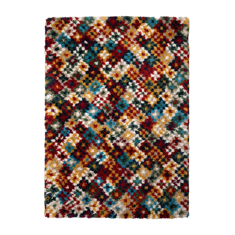 Geometric Area Rug, Rectangle 120 x 170 cm