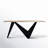 Hobbs 68'' Solid Wood Top Console Table