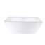Baignoire profonde autoportante 59 po x 30 po Lydia-776028128