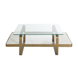 Winnipeg Glass Top Coffee Table