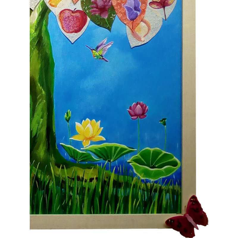 Kalpa - Vriksha | Acrylique sur toile | Par Anjali Aggarwal
