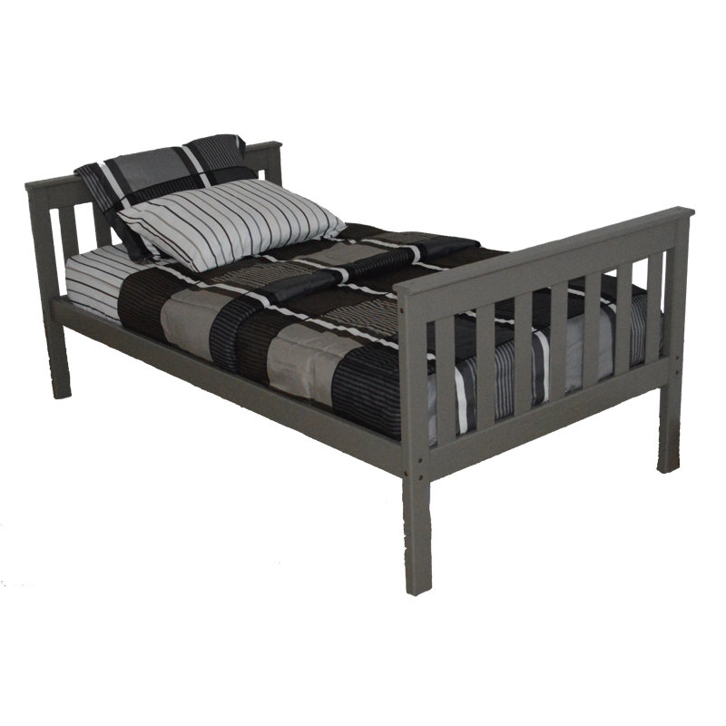 Lit Zampa Mission, Simple, Gris olive