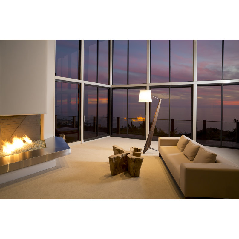 Silva Floor Lamp, Walnut