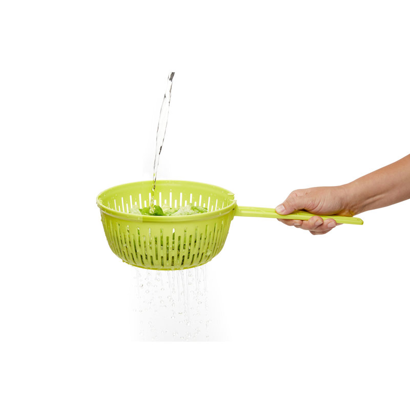 Chef'N Salad Chopper And Spinner, 9.6 Inches, Green