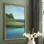 «Silent Lakeside I», reproduction encadrée - bois massif-572347638-572347625