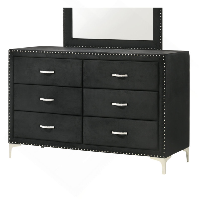 Mobilier de chambre à coucher Glam Style