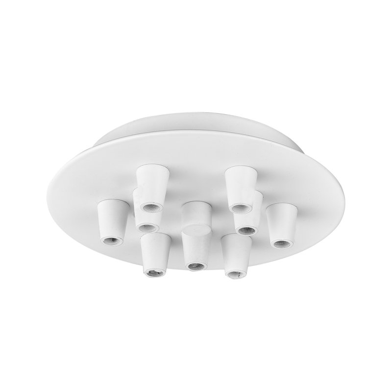 Pavillon multi-port 9 lumières Belchertown, Blanc