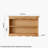 Creative Wooden Wall-Mounted Hanging Cabinet