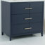 Meuble-lavabo simple 36 po avec plateau en marbre de Carrare Marlesa-88582624