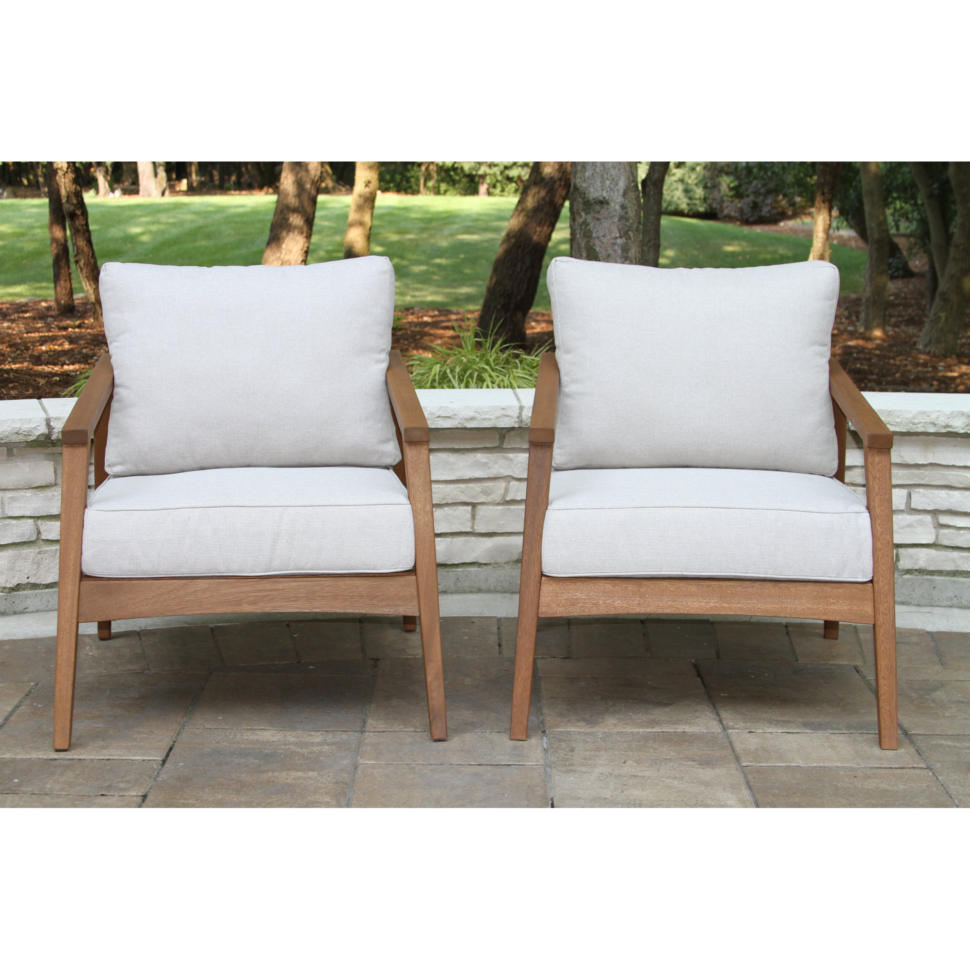 Patio Chair with Cushions