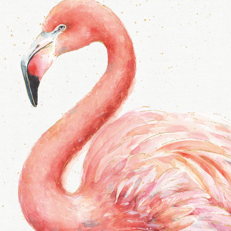 " Gracefully Pink III " by Lisa Audit Painting Print, 36" H x 36" W x 1.25" D