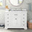 Ensemble de meuble-lavabo simple 42 po Currahee-833473961