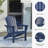 Emory Foldable Outdoor Adirondack Chair-972827288