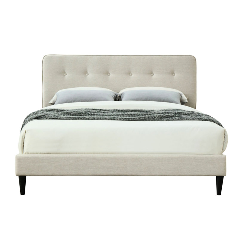 Charging Queen Sized Upholstered Bed In A Box, Head, 62.3 In. Width, 86.22 Depth, 41.24 Height, 71.38 Lb Mass Charging, Tuft, Weight