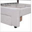 Lit plateforme tapissier avec tiroir-1957077518