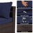 7-piece wicker patio conversation sets with cushions-321266796