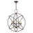 Auberta 5 - Light Dimmable Globe Chandelier-2041889796