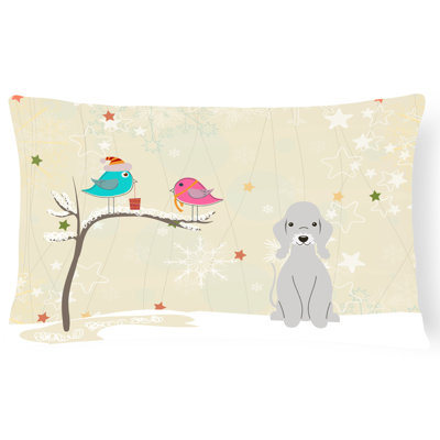 Coussin lombaire intérieur/extérieur à motif de noël