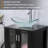 21" Stained Glass Bathroom Vessel Sink-107519603
