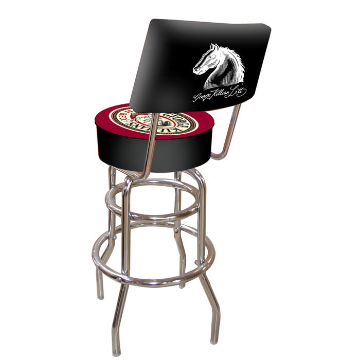 George Killian Swivel Upholstered Counter Stool