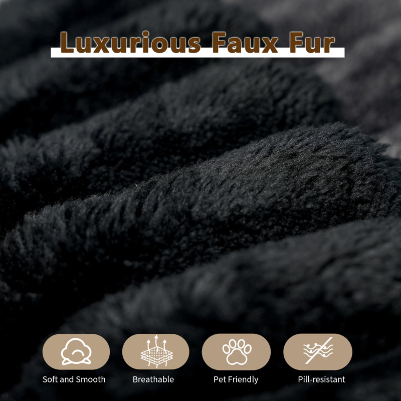 Canapé modulaire Simonsen Boneless, Tissu velours côtelé noir, Face à la droite