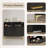 6 Drawer Dresser With Led Light, Chest Of Drawers With Charging Station, Wooden Dressers For Bedroom, Living Room, Entryway, Hallway-626095734