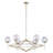 Eastbourne Modern 6-Light Globe Chandelier 