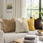 Striped Square Cushion Cover-1203680677