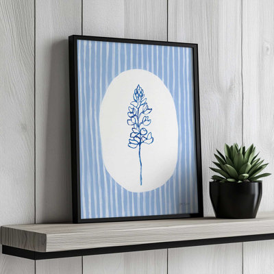 «Striped Floral II» par Yvette St. Amant, reproduction d'art