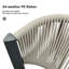 Ensemble de 2 tabourets de bar 28,74 po pour terrasse-777381181