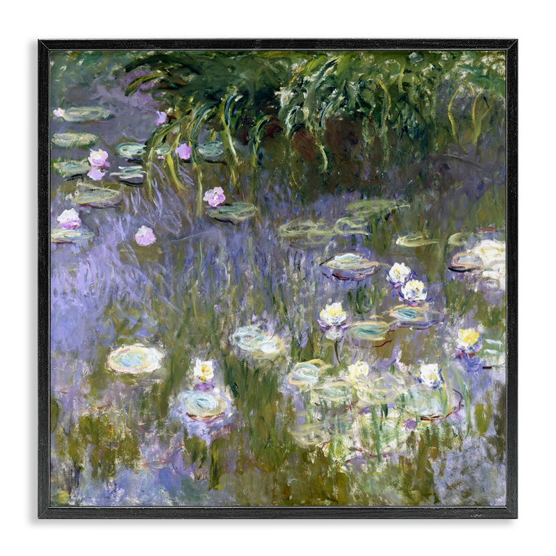 «Classic» par Mon1000paintings, H 24 po x l 24 po, Giclée encadrée noir minuit