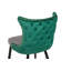 111.76cm H Tufted Velvet Upholstered Side Chair-107532233