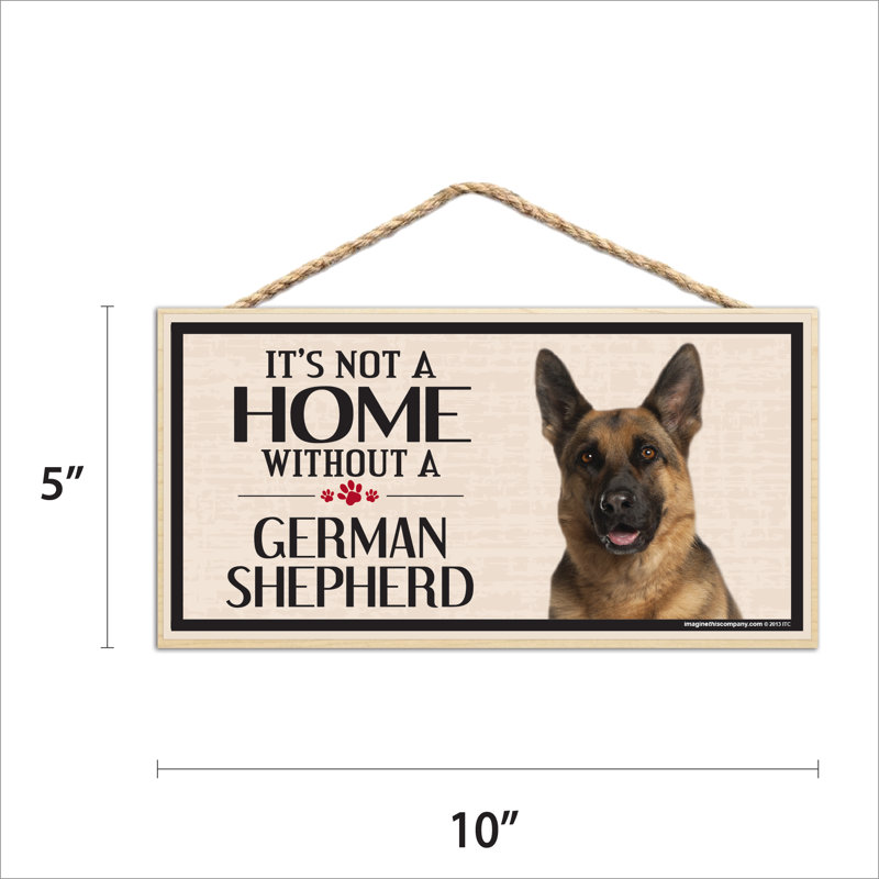 Il n'est pas une maison sans notre berger allemand