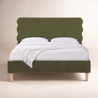 Henley Velvet Upholstered Bed